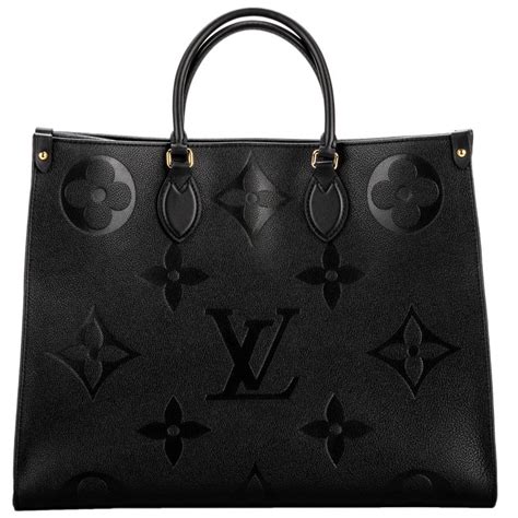 all black louis vuitton handbag|Louis Vuitton black tote handbags.